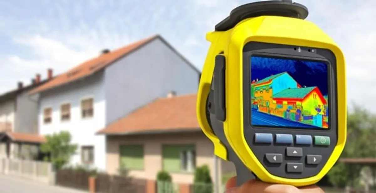 home energy audit service performing exterior thermal inspection to identify energy loss in Bakersfield, CA